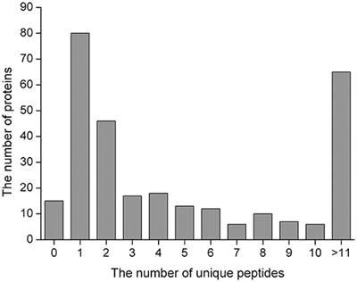 Label-Free Mass Spectrometry-Based Quantitative Proteomics Analysis of Serum Proteins During Early Pregnancy in Jennies (Equus asinus)